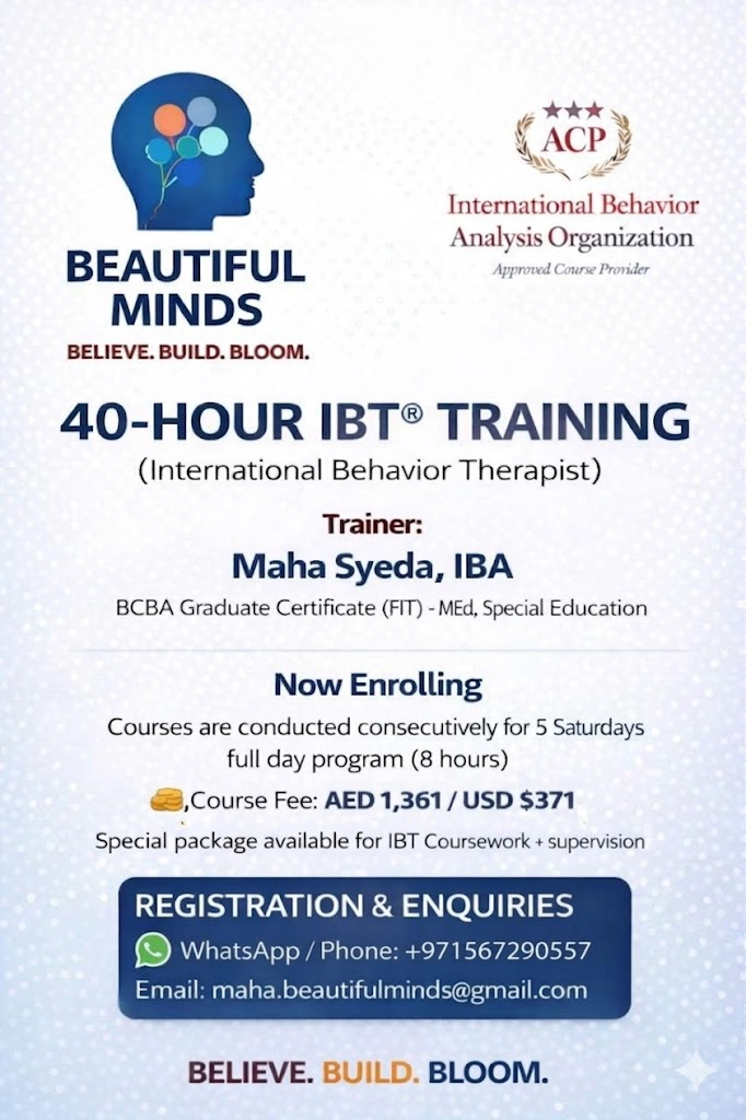 ABA Therapy Training in Dubai